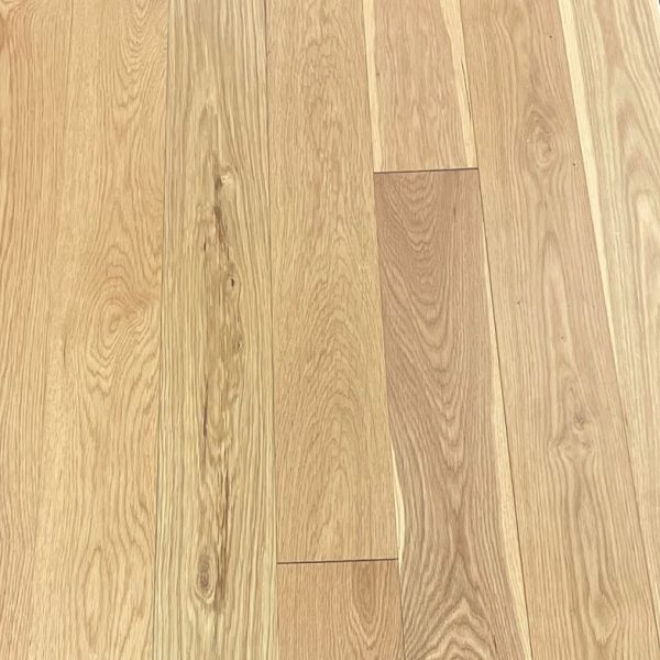 5 Inch White Oak Natural Prefinished Engineered Flooring In Stock