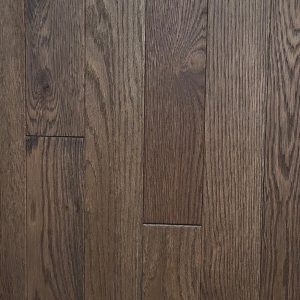 3 1/4" Character Grade Red Oak Low Gloss Brushed Carbon flooring sale price