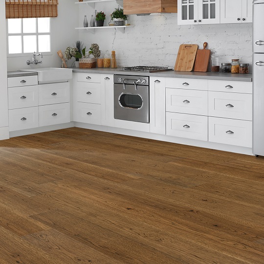 Eagle Creek Titanwood Tower Hickory Hardwood Flooring Installed Picture DH663 where to buy