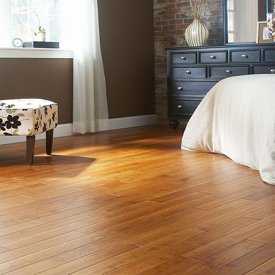 Eagle Creek Upland Emerson Hardwood Flooring Installed picture DH636