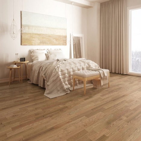 Mullican Nordic naturals Aurora hardwood flooring installed picture where to buy