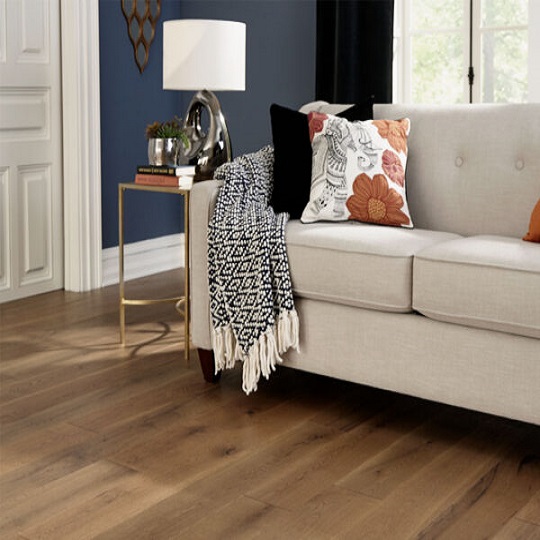 Mullican Wexford Solid Autumn Bronze Hardwood Flooring Installed picture 23574 where to buy