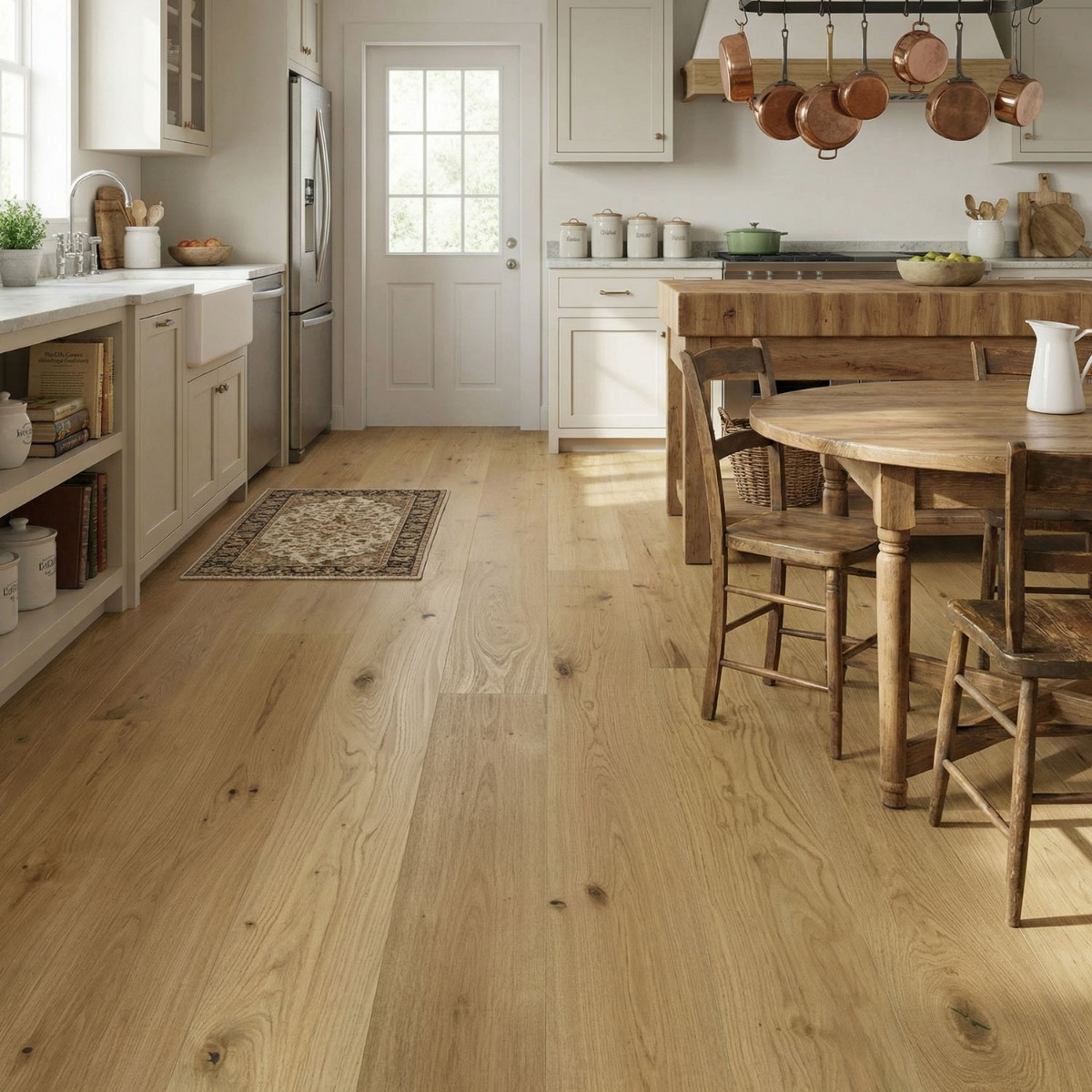 Bare Roots 1/2" x 7 1/2" Engineered European Oak Natural - Kitchen