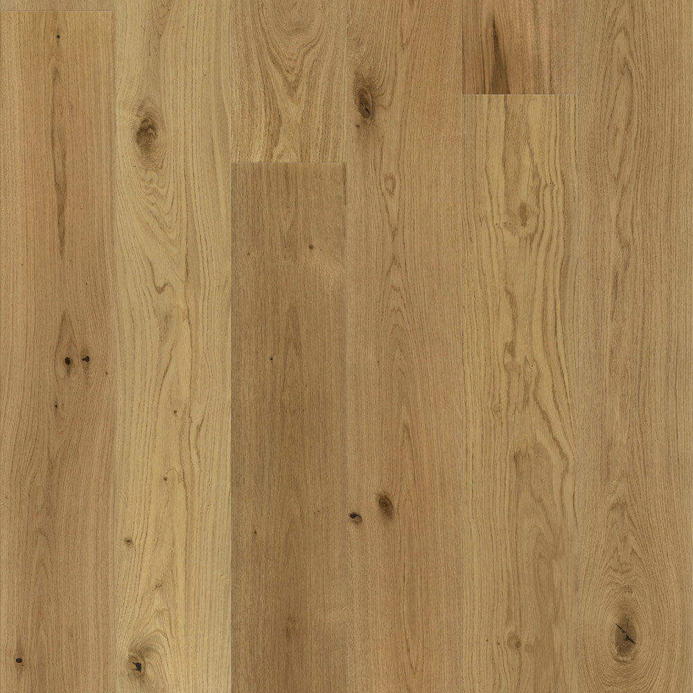 Bare Roots 1/2" x 7 1/2" Engineered European Oak Natural - Vertical Swatch