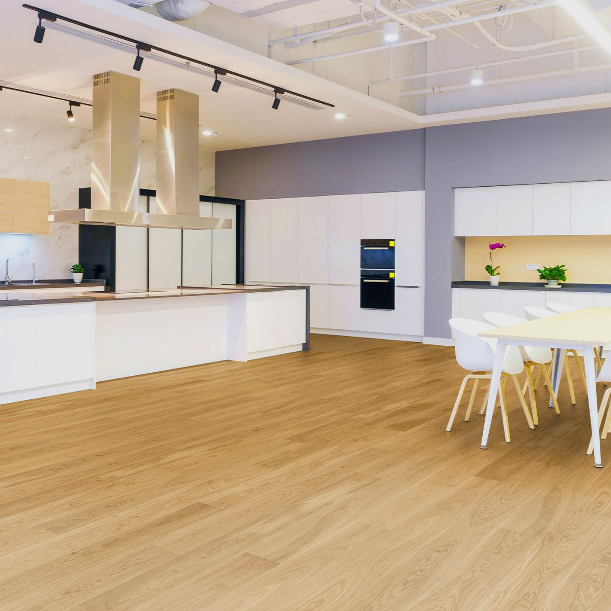 10 1/4" x 5/8" Engineered European Oak with 4mm Wear Layer by BareRoots in Natural SELECT - Image 4