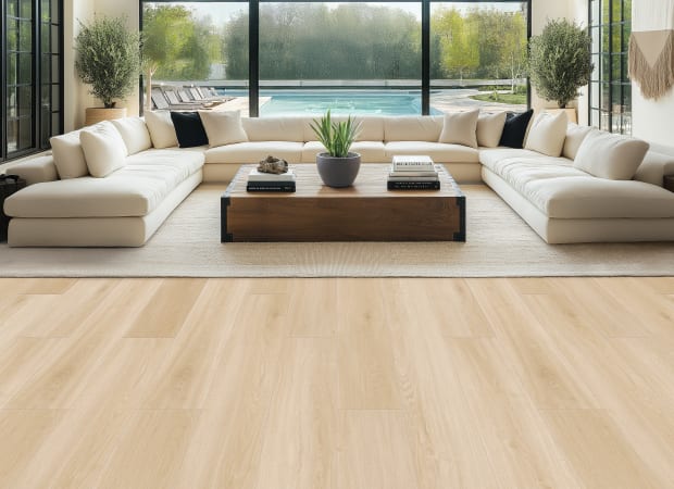 Chesapeake Fusion Design XL Shoreline laminate flooring room scene