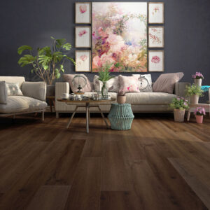 Inhaus Visions Cask Oak 56352 laminate room scene